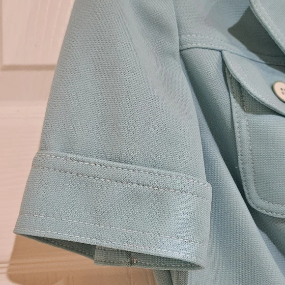 Butte Knit 70's Vintage Short Sleeve Blazer Sz S - Picture 4 of 6